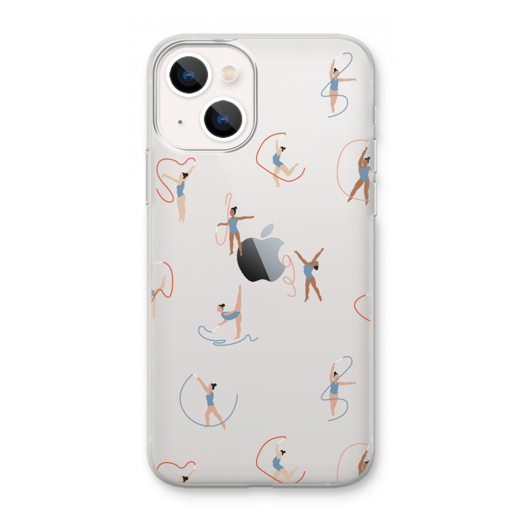 Dancing #3: iPhone 13 mini Transparant Hoesje