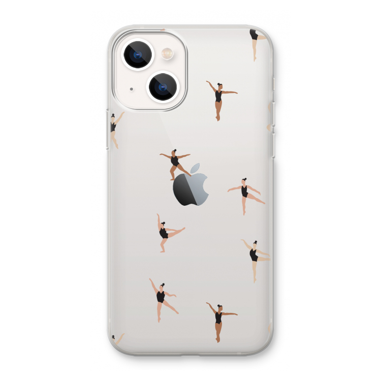 Dancing #1: iPhone 13 mini Transparant Hoesje