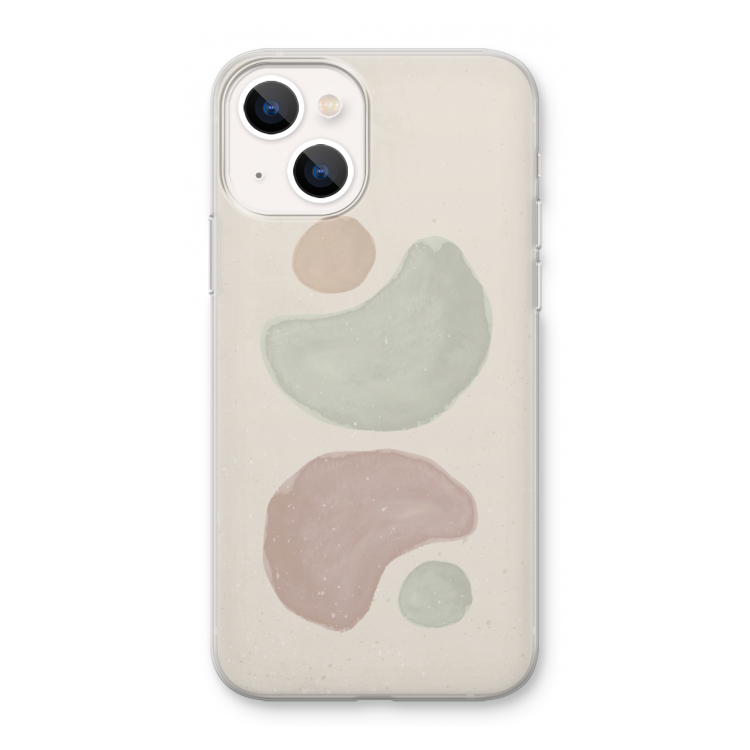 Geo #10: iPhone 13 mini Transparant Hoesje