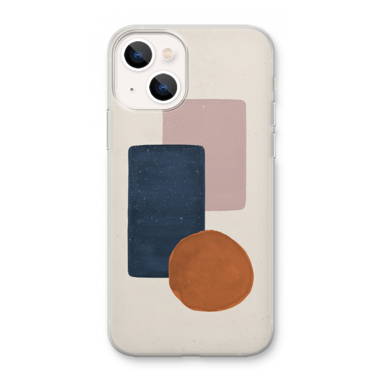 Geo #3: iPhone 13 mini Transparant Hoesje
