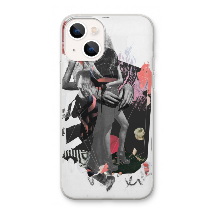 Dissimulation du réel: iPhone 13 mini Transparant Hoesje