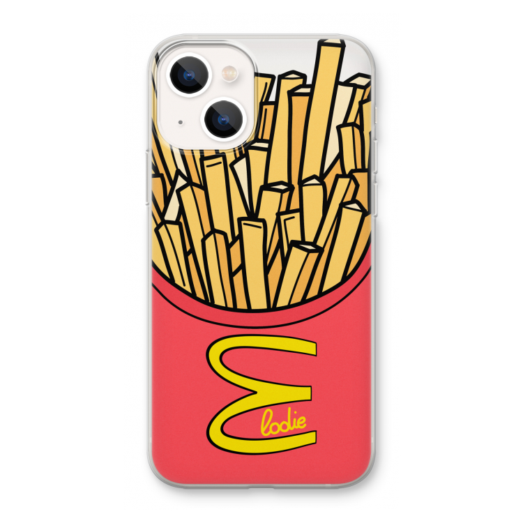McElodie: iPhone 13 mini Transparant Hoesje