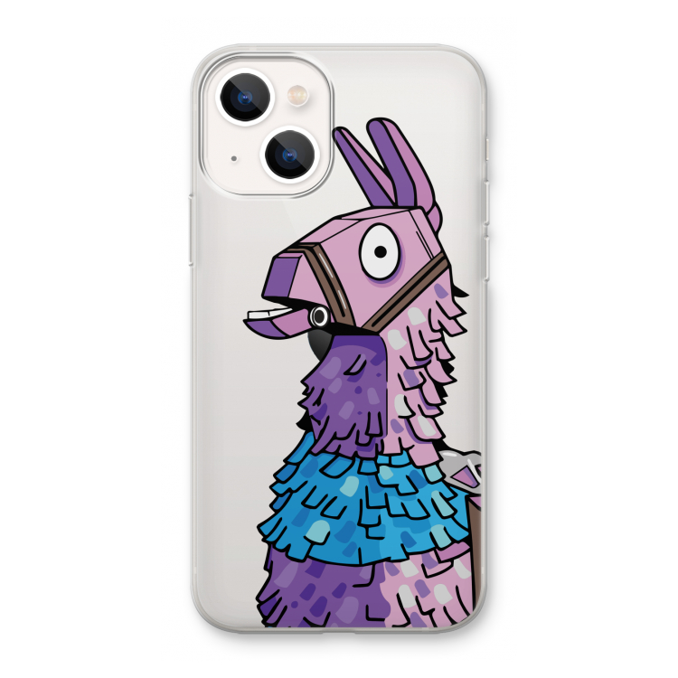 Lama: iPhone 13 mini Transparant Hoesje