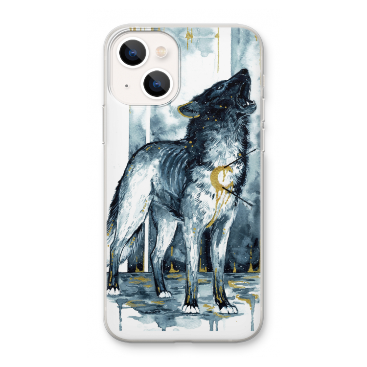 Bleeding Soul: iPhone 13 mini Transparant Hoesje