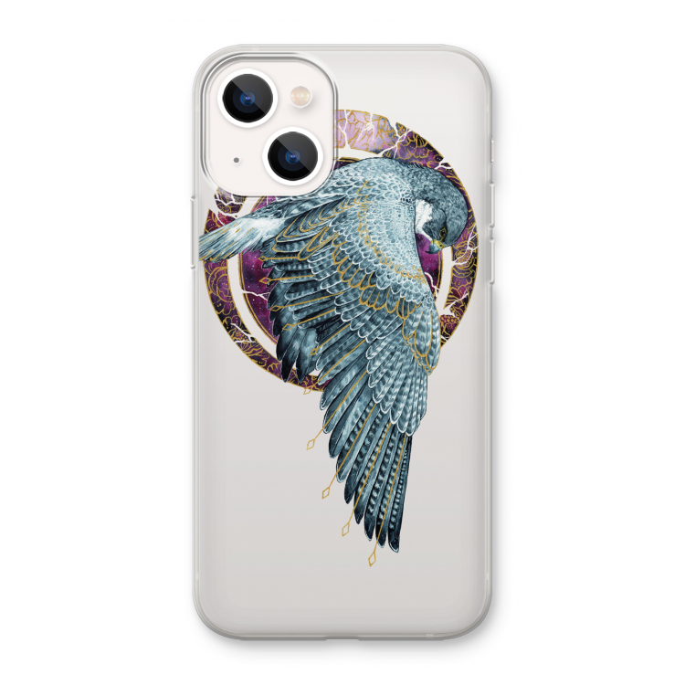 Golden Falcon: iPhone 13 mini Transparant Hoesje