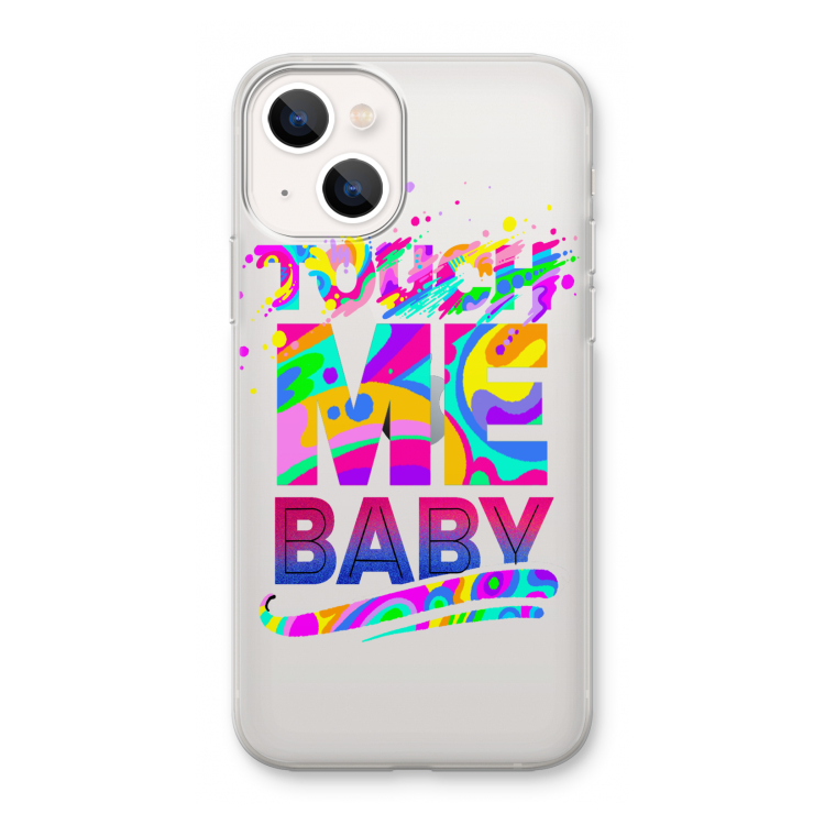 Touch Me: iPhone 13 mini Transparant Hoesje