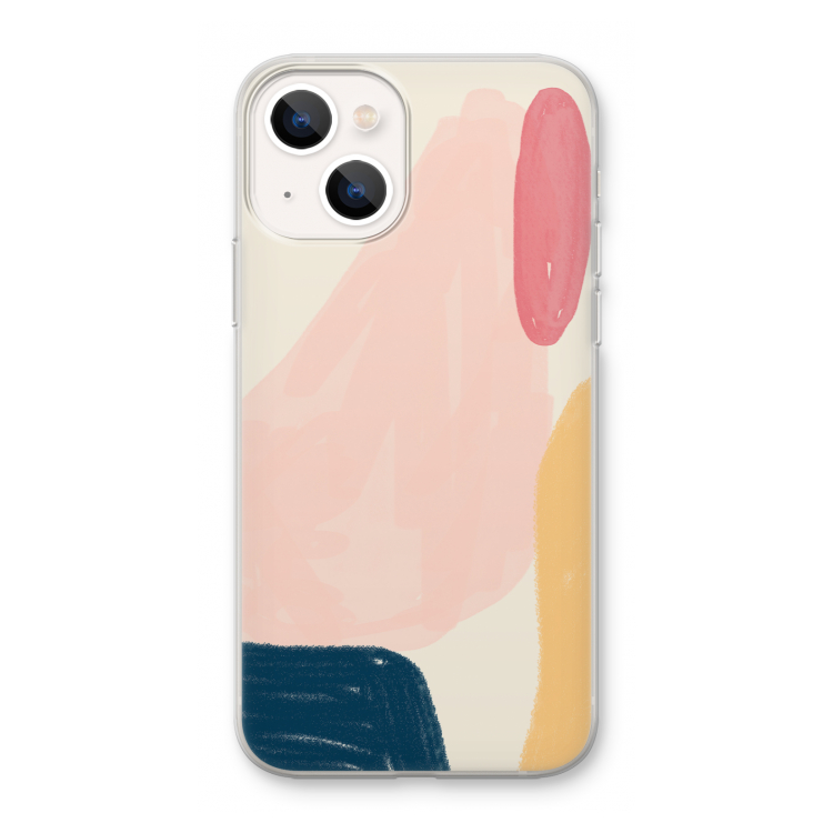 Saturday Flow: iPhone 13 mini Transparant Hoesje