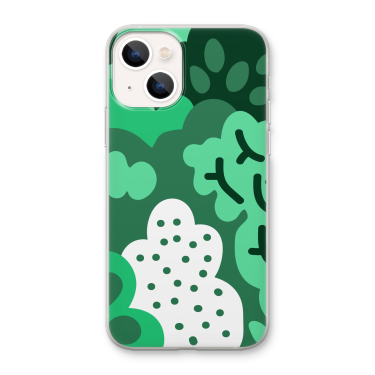 Bushes: iPhone 13 mini Transparant Hoesje