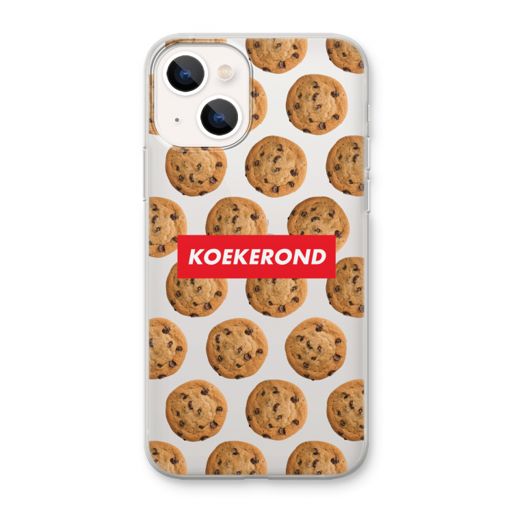 Koekerond: iPhone 13 mini Transparant Hoesje