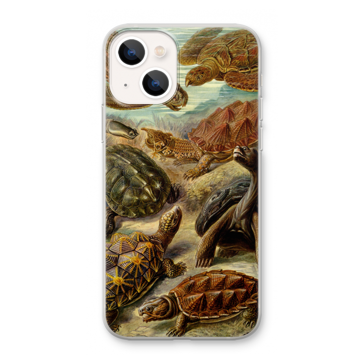 Haeckel Chelonia: iPhone 13 mini Transparant Hoesje