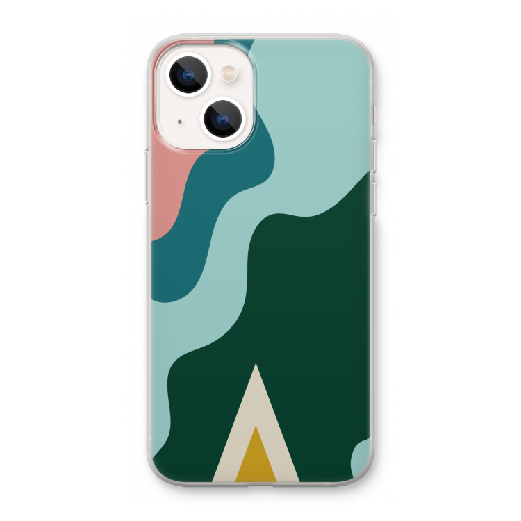 Noor B: iPhone 13 mini Transparant Hoesje