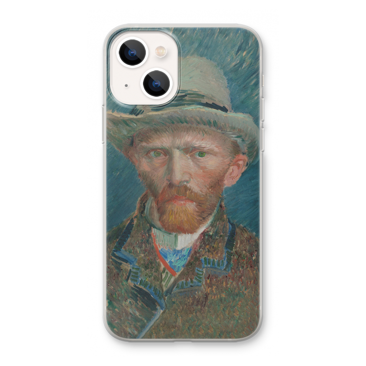 Van Gogh: iPhone 13 mini Transparant Hoesje