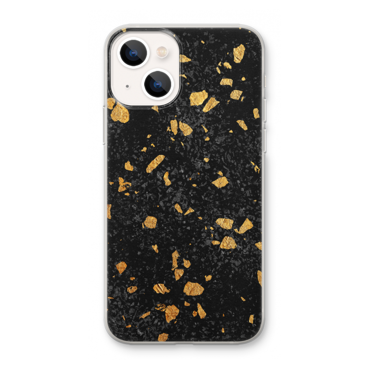 Terrazzo N°7: iPhone 13 mini Transparant Hoesje