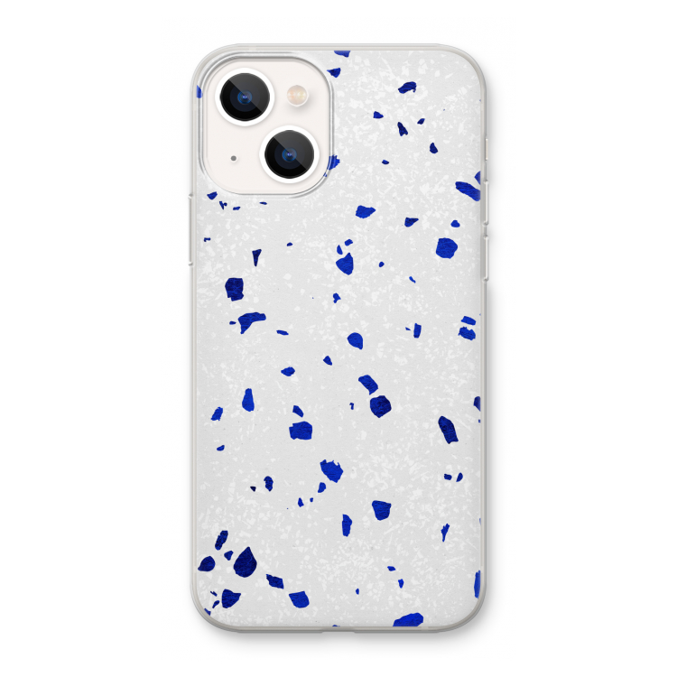 Terrazzo N°5: iPhone 13 mini Transparant Hoesje
