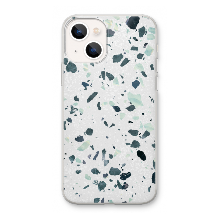 Terrazzo N°2: iPhone 13 mini Transparant Hoesje