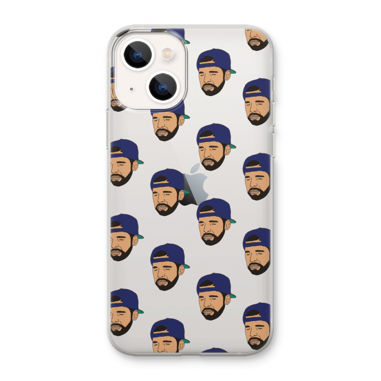 Drake Away: iPhone 13 mini Transparant Hoesje