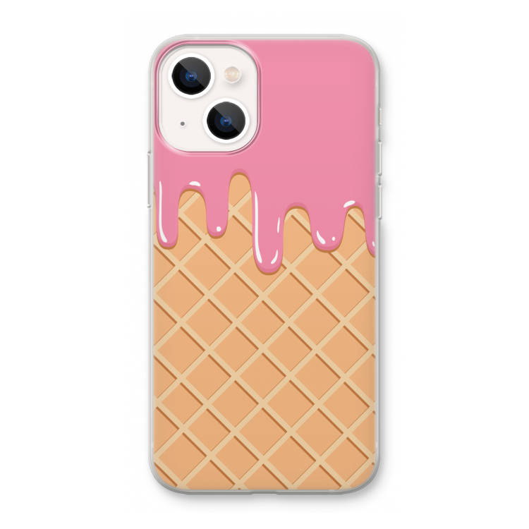 Ice cream: iPhone 13 mini Transparant Hoesje