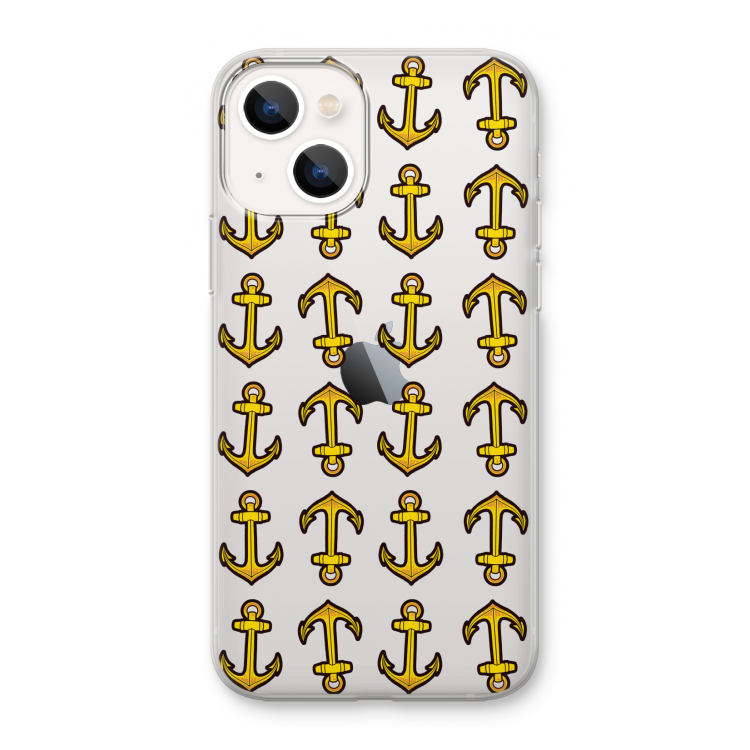 Musketon Anchor: iPhone 13 mini Transparant Hoesje