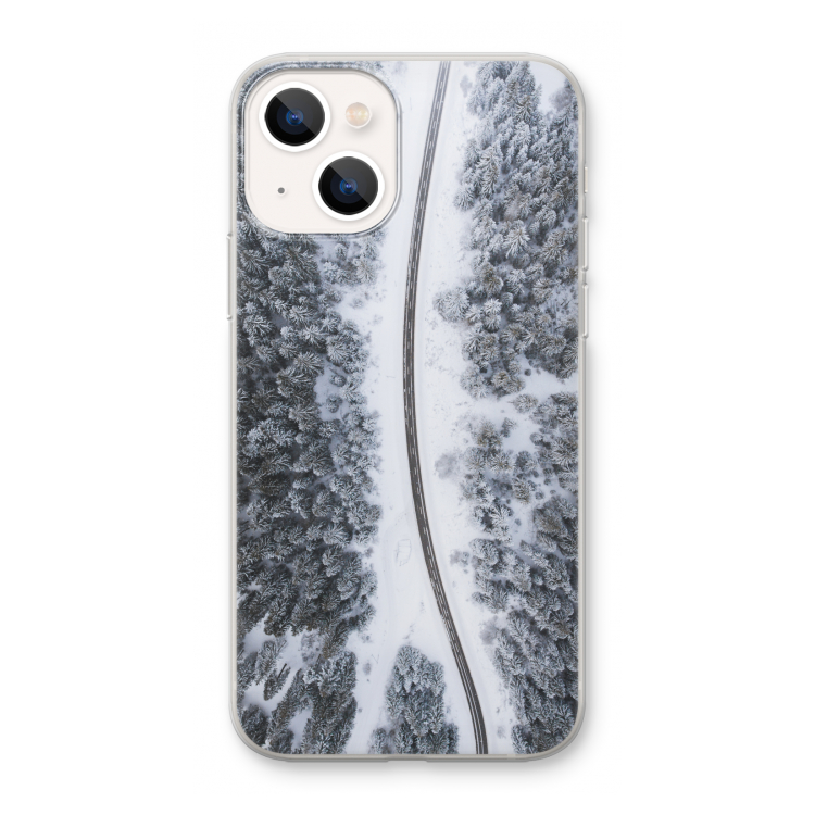 Snøfall: iPhone 13 mini Transparant Hoesje