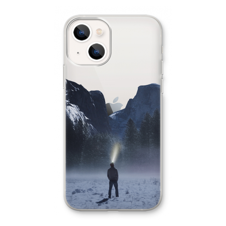 Wanderlust: iPhone 13 mini Transparant Hoesje