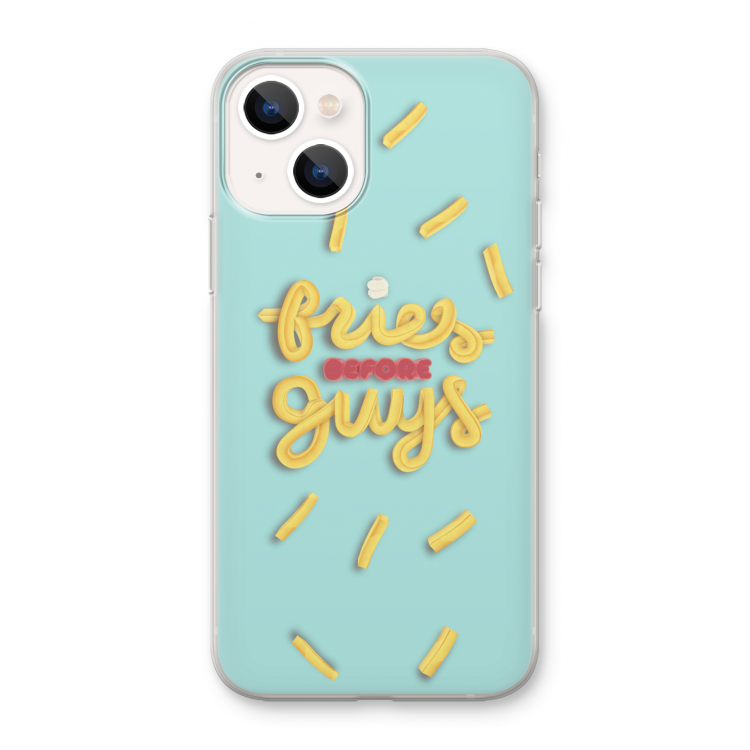 Always fries: iPhone 13 mini Transparant Hoesje