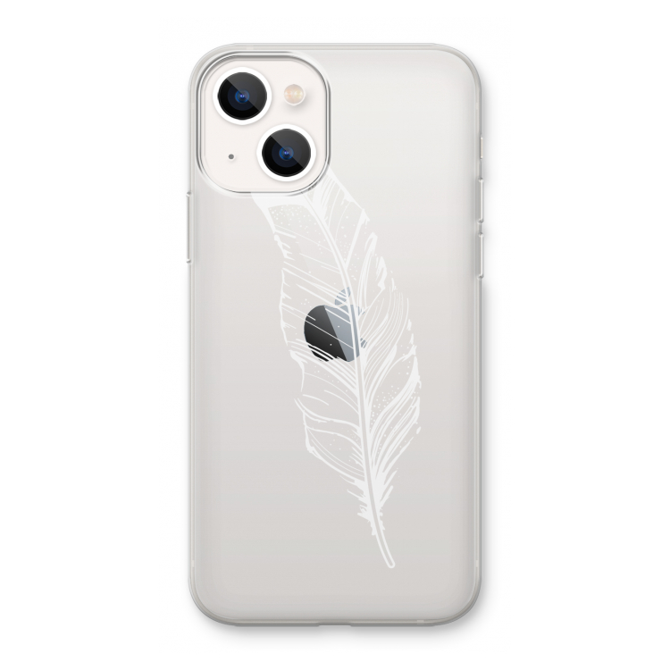 Pluim: iPhone 13 mini Transparant Hoesje