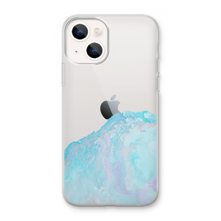 Fantasie pastel: iPhone 13 mini Transparant Hoesje
