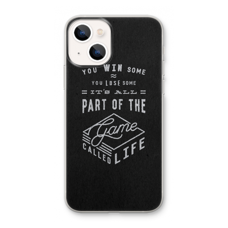 Life: iPhone 13 mini Transparant Hoesje