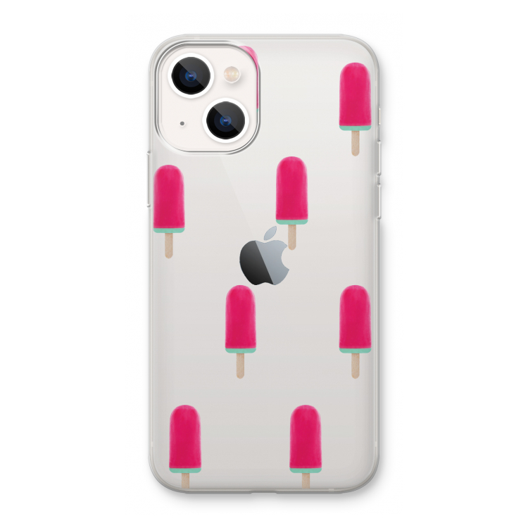 Waterijsje: iPhone 13 mini Transparant Hoesje