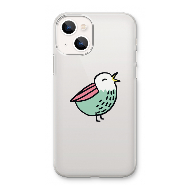 Birdy: iPhone 13 mini Transparant Hoesje