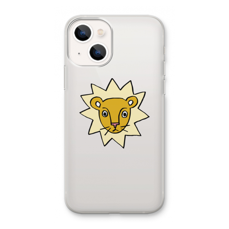 Kleine leeuw: iPhone 13 mini Transparant Hoesje
