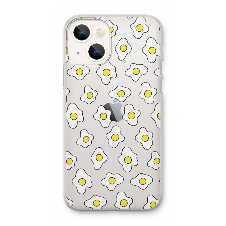 Spiegeleitjes: iPhone 13 mini Transparant Hoesje