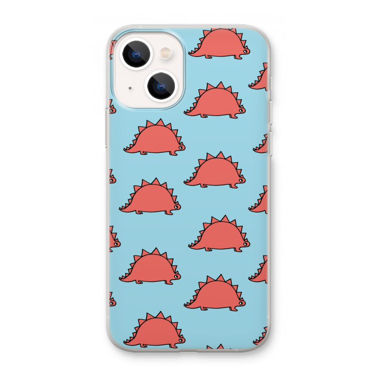 Dinosawrr: iPhone 13 mini Transparant Hoesje