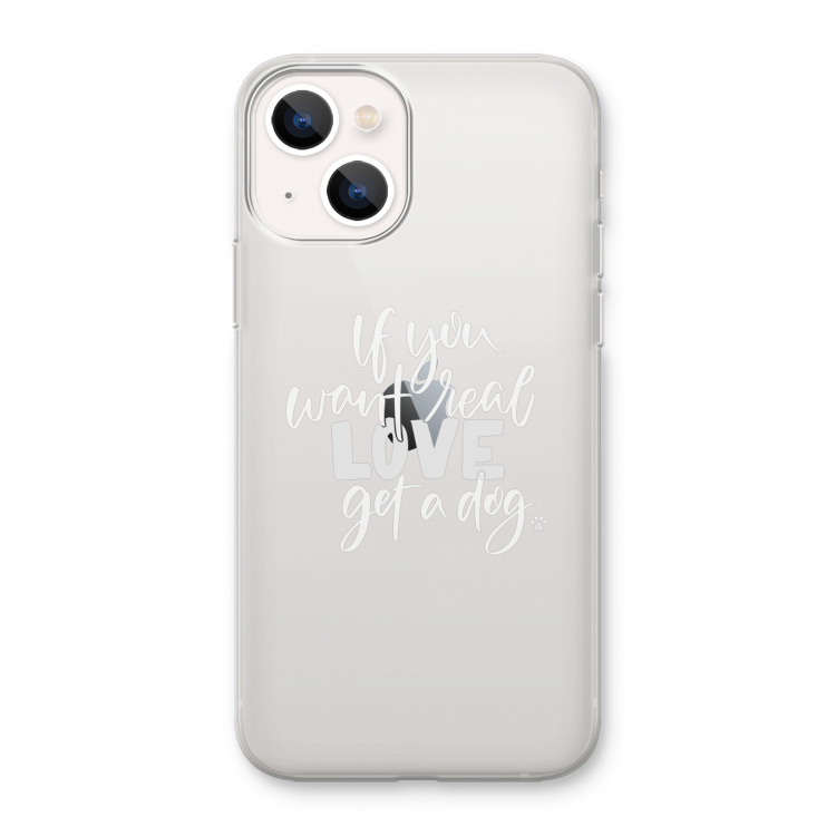 Partner in crime: iPhone 13 mini Transparant Hoesje
