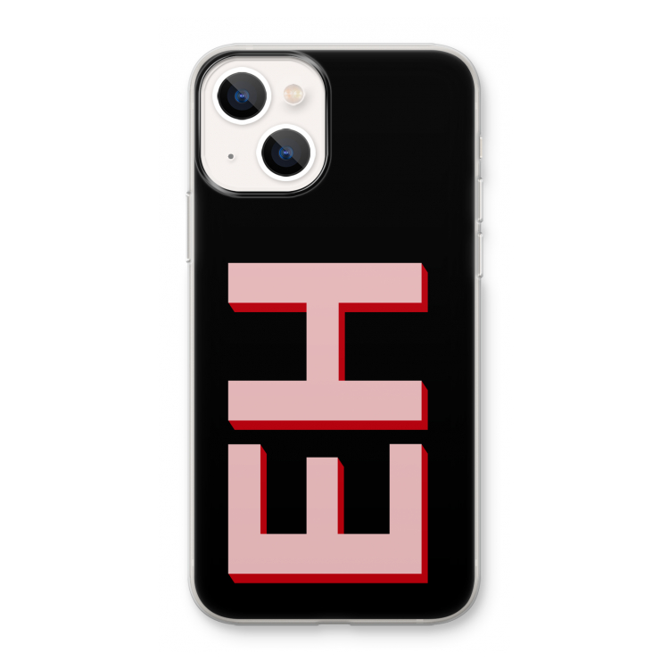 Monogram: iPhone 13 mini Transparant Hoesje