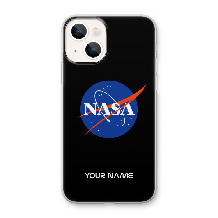NASA: iPhone 13 mini Transparant Hoesje