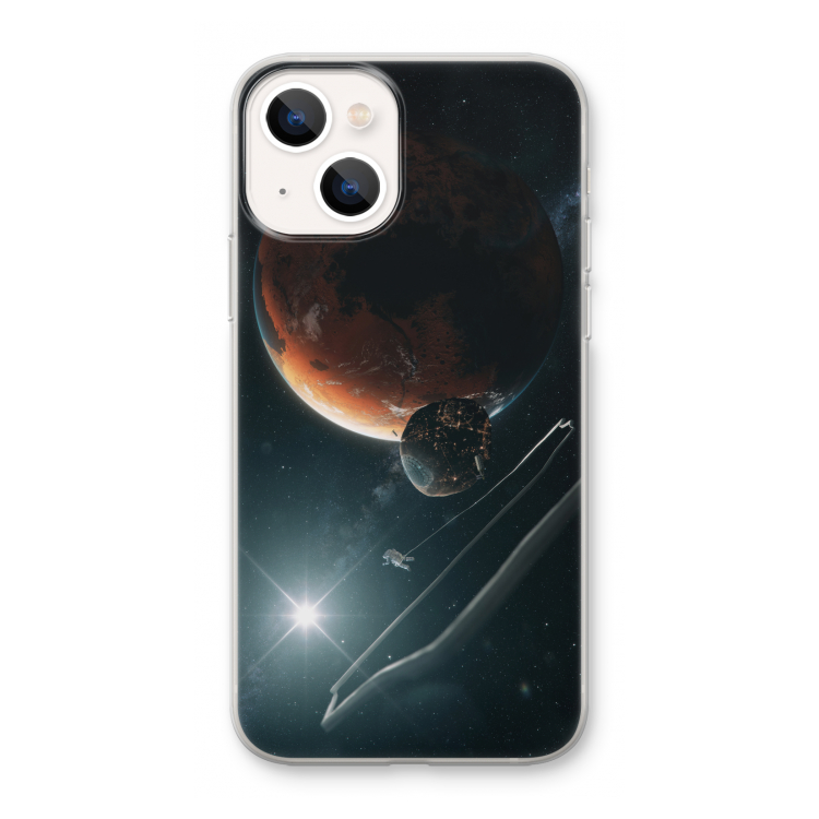 Mars Renaissance: iPhone 13 mini Transparant Hoesje