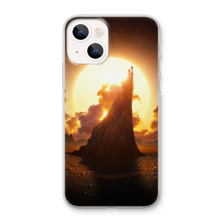 Children of the Sun: iPhone 13 mini Transparant Hoesje