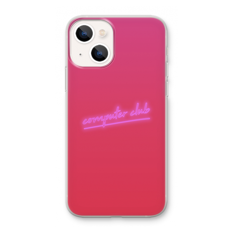 Vice Glow: iPhone 13 mini Transparant Hoesje