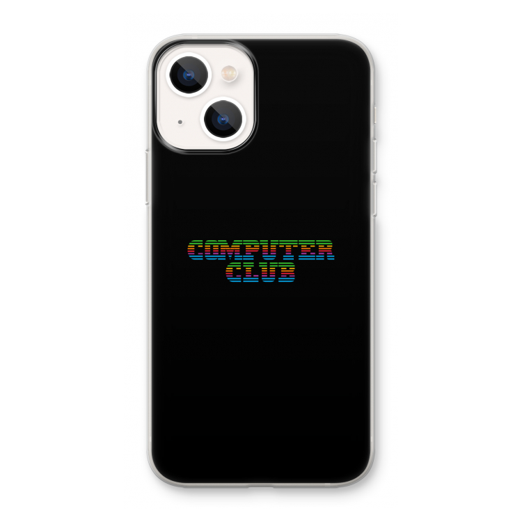 Retro: iPhone 13 mini Transparant Hoesje