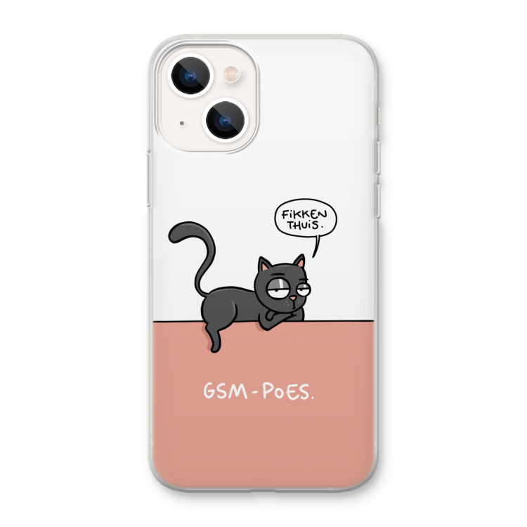 GSM poes: iPhone 13 mini Transparant Hoesje