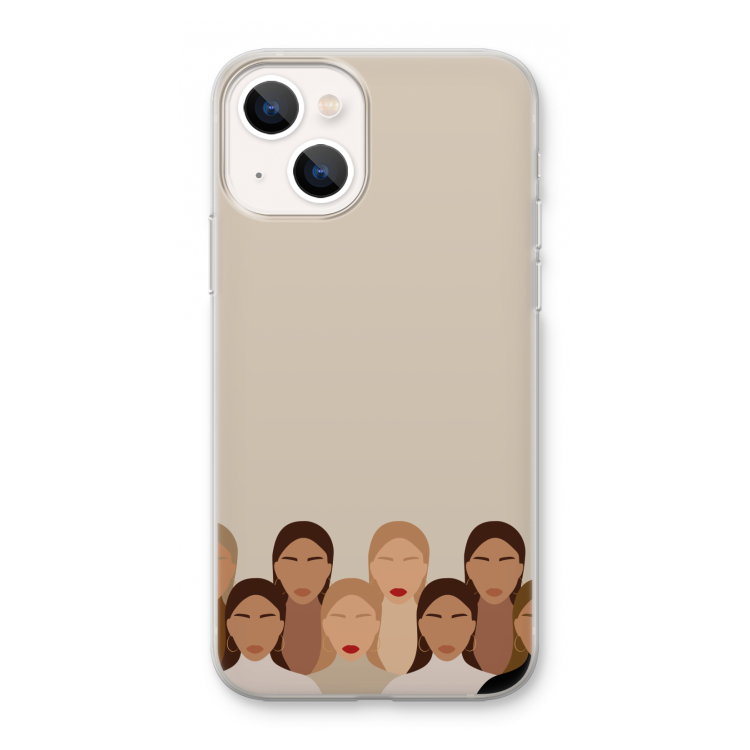 Girls girls girls: iPhone 13 mini Transparant Hoesje