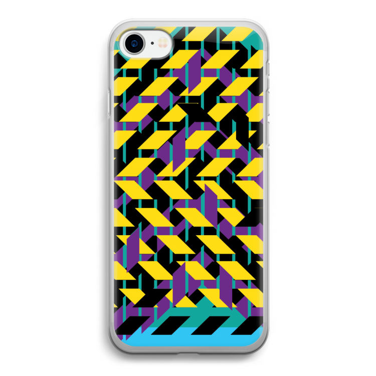 Skew Bee 3: iPhone SE 2020 Transparant Hoesje