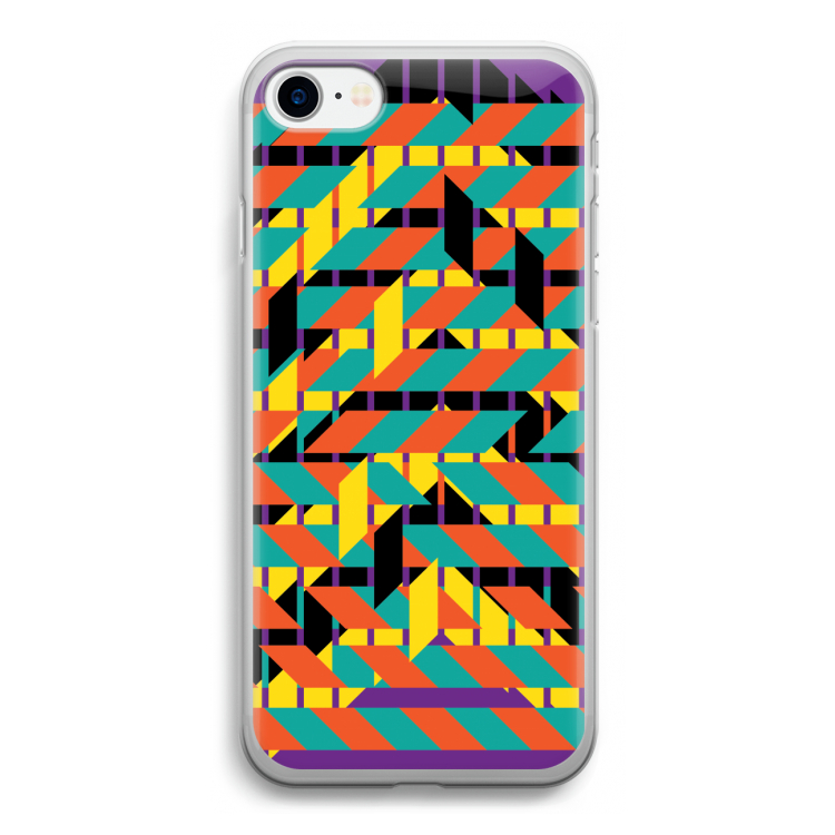 Skew Bee 2: iPhone SE 2020 Transparant Hoesje