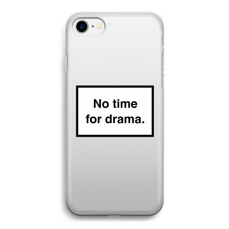No drama: iPhone SE 2020 Transparant Hoesje