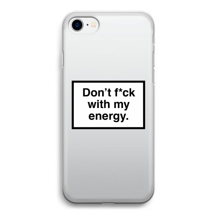 My energy: iPhone SE 2020 Transparant Hoesje