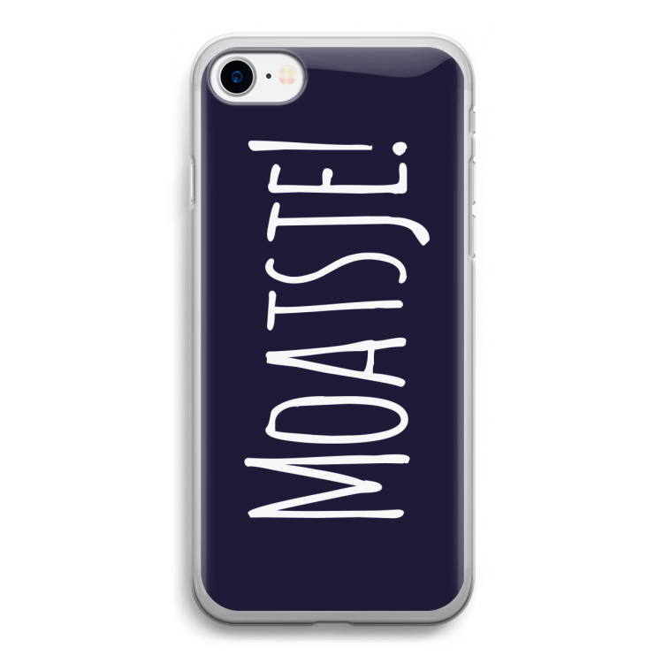 Moatsje!: iPhone SE 2020 Transparant Hoesje