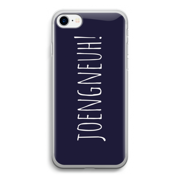 Joengneuh!: iPhone SE 2020 Transparant Hoesje
