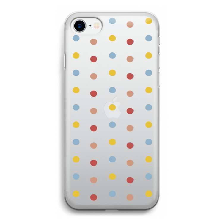 Bollen: iPhone SE 2020 Transparant Hoesje