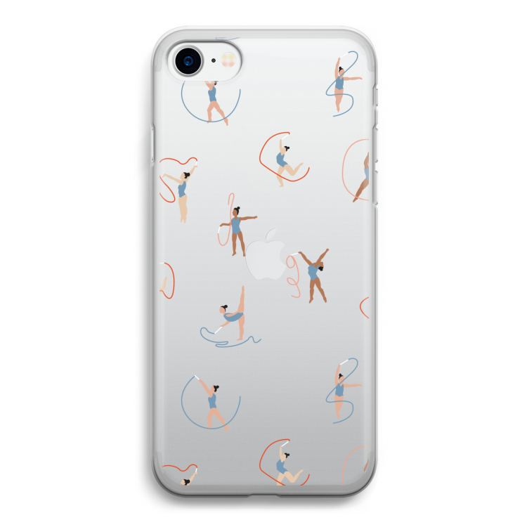 Dancing #3: iPhone SE 2020 Transparant Hoesje